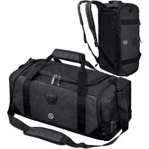 Gym Duffle Bag Waterproof Sports Travel Weekender Backpack Men Women Shoes Compa